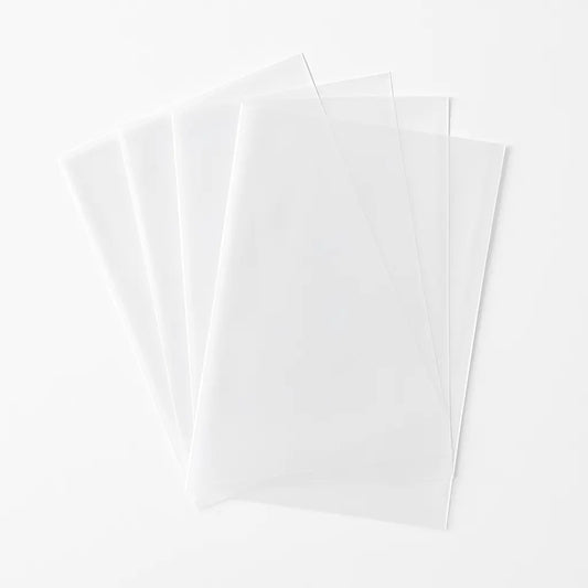 650 x 750mm Open Top Poly Bags - 80um (100pcs/ctn)
