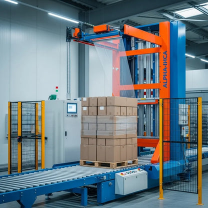 ALPHA-HCA Fully Automatic Pallet Wrapper
