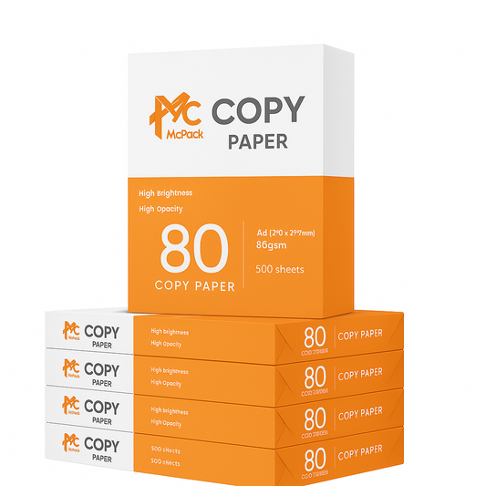 A4 Copy Paper – Premium 80gsm (Carton of 5 Reams)