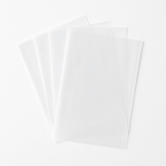 650 x 750mm Open Top Poly Bags - 80um (100pcs/ctn)