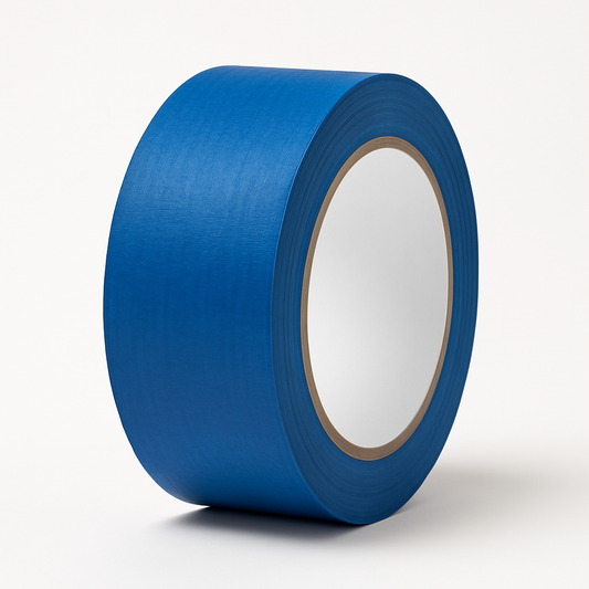 36 mm × 50 m UV‑Resistant Blue Crepe Masking Tape (Bulk Pack)