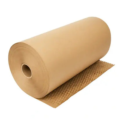 Honeycomb Protective Paper Wrap – 500 mm × 250 m (Kraft, Eco‑Friendly)