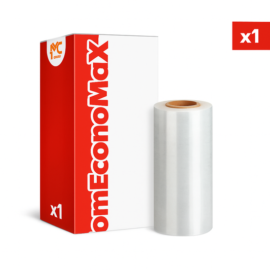 Machine Pre-Stretch Film 25µm – Clear Cast Wrap 250mm x 1180m | McPack